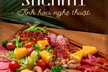 SASHIMI TỔNG HỢP – BÉO NGẬY, TƯƠI NGON – TRÒN VỊ CẢM XÚC