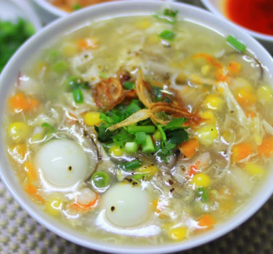 Sup Hải Sản Nấm Tươi