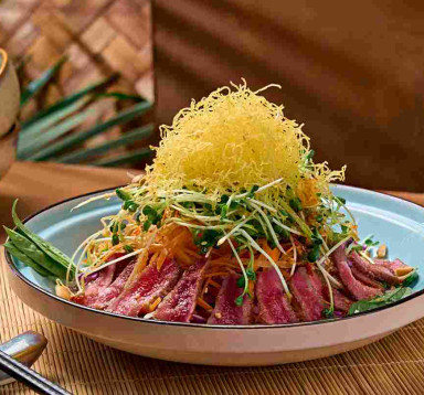 Nộm bò một nắng ngũ sắc 